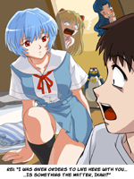 Neon Genesis Evangelion (  ) / Hentai Manga / Ayanami's Visit Series / 