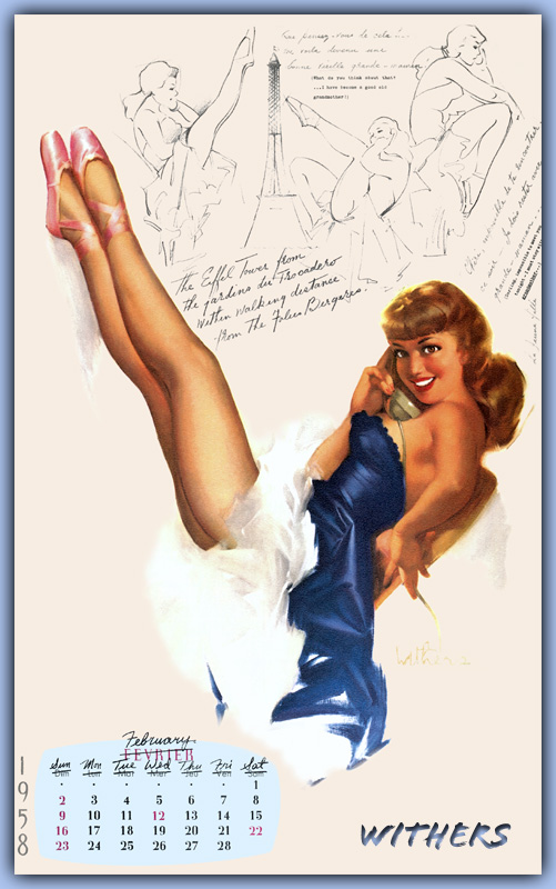         :
Ai Buel
Ai Moore
Alain Saguez
Alberto Vargas
Armando Huerta
Arnold Armitage
Art Frahm
Arthur Sarnoff
Aslan
Baron von Lind
Ben-Hur Baz
Betty Boop
BettyPage
Bill Medcalf
Bill Randall
Bill Ward
Billy DeVorss
Boris Lopez
Carlos Cartagena
Chio Maisriml
Chris Evenhuis
Coles Philips
DataBase
Dave Stevens
Don Seegmiller
Donald Rust
Drew Posada
E. Sims Campbell
Earl Mac Pherson
Earl Moran
Edvard dAncona
Edward Runci
Enoch Bolles
Erik Drudwyn
Frans Mensnik
Freeman Elliot
Fritz Willis
GARV
George Petty
Gil Elvgren
Giovanna Casotto
Gourdon Noir
GREG HIDEBRANDT
Hajime Sorayama
Harry Ekman
Hubert DeLatigue
Jack Henslee
Jean-Claude Claeys
Jennifer Janesko
Joe De Mers
Joyuse Ballantine
Jyl
K.O.Munson
Kevin J. Tailor
Kim Harlow
Leone Frollo
Mac Pherson
Marcus Gray
Mark Blanton
Mel Ramos
Milo Manara
Muriel s Graphix
Olivia de Bernardis
OnStart
Oscar
Otis Sweat
Patrick Nagel
Pearl Frush
Peter Driben
Raul Fernandez
Ricky Cerralero
Rolf Armstrong
Stephan Blondal
Steve Woron
Suzanne Meunier
T.N.Thomson
Ted Withers
Walt Otto
Walter Girotto
Wetz
yoshi
Yves Plateau
Zage
Zol Mozert
  
