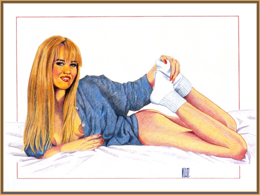         :
Ai Buel
Ai Moore
Alain Saguez
Alberto Vargas
Armando Huerta
Arnold Armitage
Art Frahm
Arthur Sarnoff
Aslan
Baron von Lind
Ben-Hur Baz
Betty Boop
BettyPage
Bill Medcalf
Bill Randall
Bill Ward
Billy DeVorss
Boris Lopez
Carlos Cartagena
Chio Maisriml
Chris Evenhuis
Coles Philips
DataBase
Dave Stevens
Don Seegmiller
Donald Rust
Drew Posada
E. Sims Campbell
Earl Mac Pherson
Earl Moran
Edvard dAncona
Edward Runci
Enoch Bolles
Erik Drudwyn
Frans Mensnik
Freeman Elliot
Fritz Willis
GARV
George Petty
Gil Elvgren
Giovanna Casotto
Gourdon Noir
GREG HIDEBRANDT
Hajime Sorayama
Harry Ekman
Hubert DeLatigue
Jack Henslee
Jean-Claude Claeys
Jennifer Janesko
Joe De Mers
Joyuse Ballantine
Jyl
K.O.Munson
Kevin J. Tailor
Kim Harlow
Leone Frollo
Mac Pherson
Marcus Gray
Mark Blanton
Mel Ramos
Milo Manara
Muriel s Graphix
Olivia de Bernardis
OnStart
Oscar
Otis Sweat
Patrick Nagel
Pearl Frush
Peter Driben
Raul Fernandez
Ricky Cerralero
Rolf Armstrong
Stephan Blondal
Steve Woron
Suzanne Meunier
T.N.Thomson
Ted Withers
Walt Otto
Walter Girotto
Wetz
yoshi
Yves Plateau
Zage
Zol Mozert
  