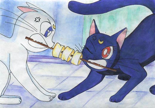     moon cat artemis diana cats    