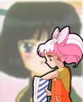       hotaru and chibi  