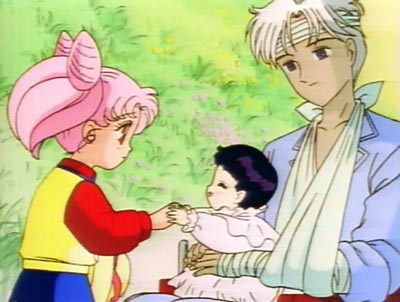       hotaru and chibi  