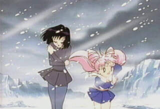       hotaru and chibi  