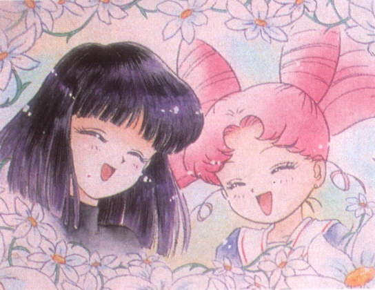       hotaru and chibi  