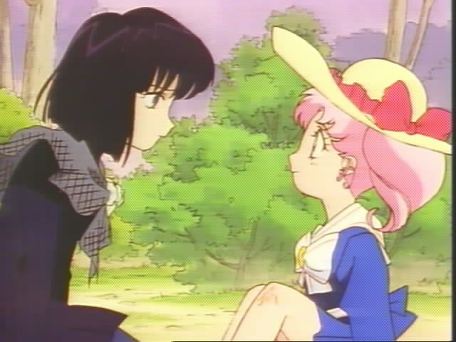       hotaru and chibi  