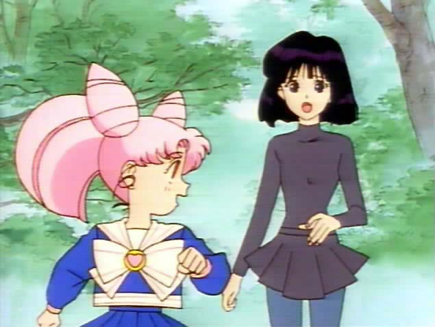       hotaru and chibi  