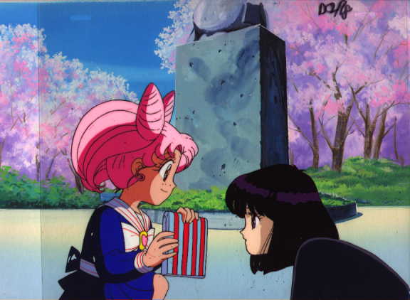      hotaru and chibi  