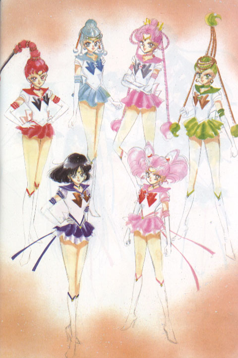       hotaru and chibi  
