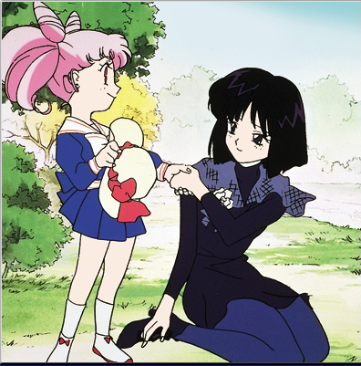       hotaru and chibi  