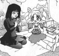       hotaru and chibi  