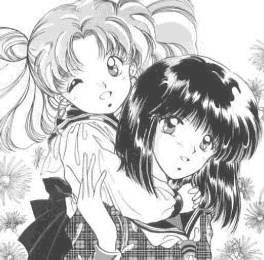       hotaru and chibi  
