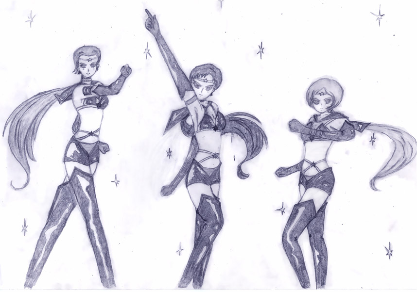    Sailor Starlights    Sailor Starlights  seya    ë       Sailor Star Fighter 3   Sailor Star Maker  ë  taiki       Sailor Star Healer yaten    3   