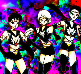    Sailor Starlights    Sailor Starlights  seya    ë       Sailor Star Fighter 3   Sailor Star Maker  ë  taiki       Sailor Star Healer yaten    3   