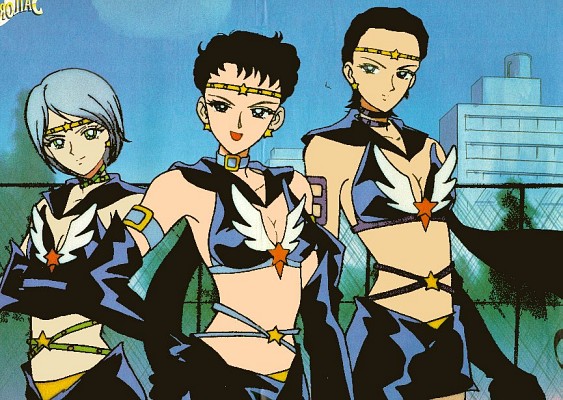    Sailor Starlights    Sailor Starlights  seya    ë       Sailor Star Fighter 3   Sailor Star Maker  ë  taiki       Sailor Star Healer yaten    3   