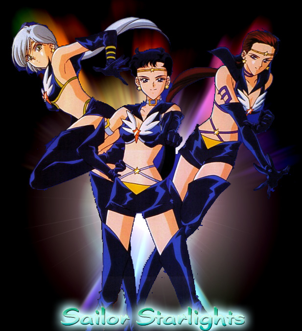    Sailor Starlights    Sailor Starlights  seya    ë       Sailor Star Fighter 3   Sailor Star Maker  ë  taiki       Sailor Star Healer yaten    3   