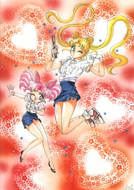   -  Chibi usa sailor moon sailormoon usagi usa SuperSailormoon          inner iner iners     