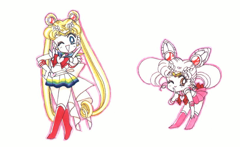   -  Chibi usa sailor moon sailormoon usagi usa SuperSailormoon          inner iner iners     