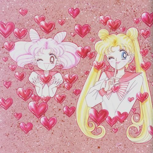   -  Chibi usa sailor moon sailormoon usagi usa SuperSailormoon          inner iner iners     