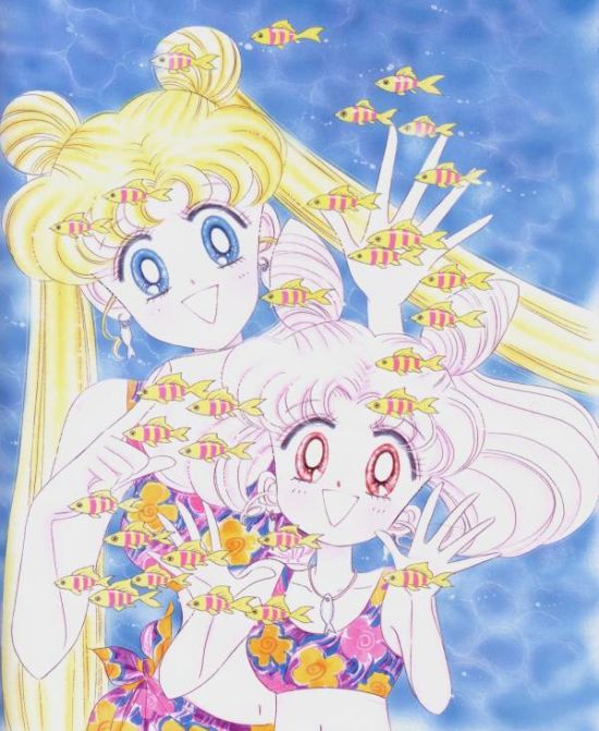   -  Chibi usa sailor moon sailormoon usagi usa SuperSailormoon          inner iner iners     