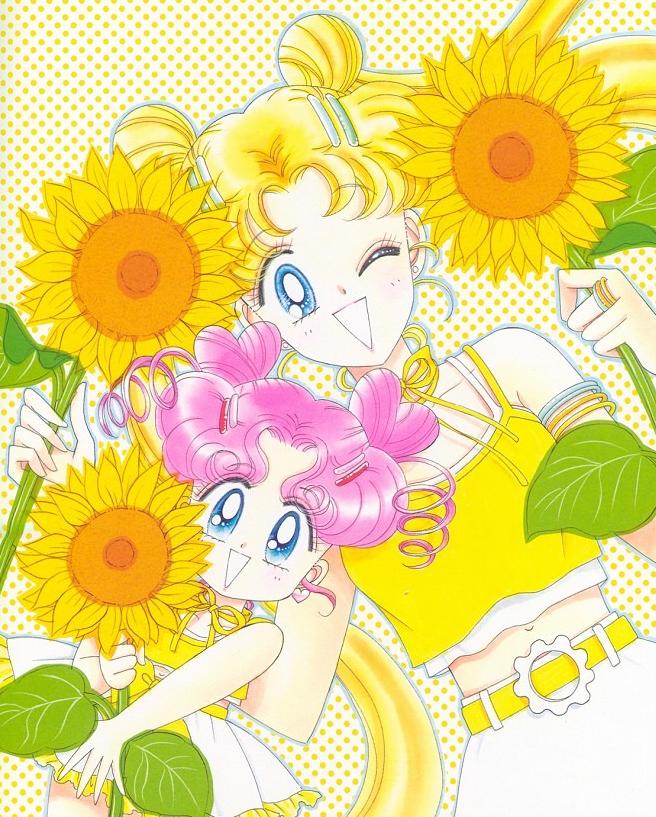   - usagi and chibichibi    -              inner iner iners   