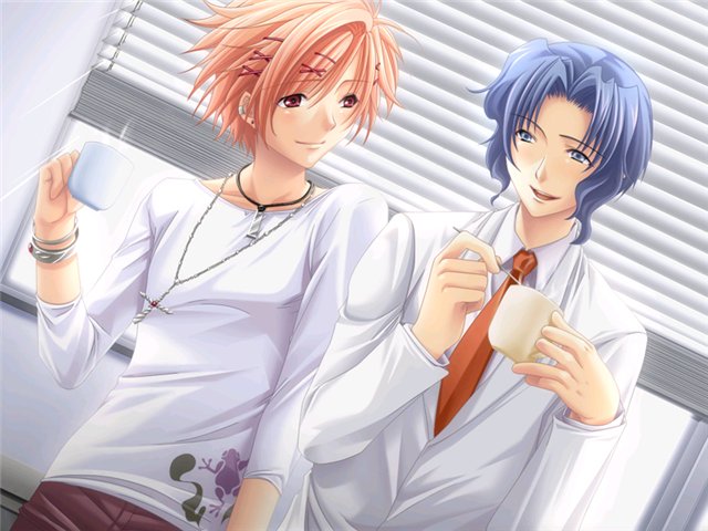AM 2:00 Neko to Tsukiyo no Buranko AM 2 Neko to Tsukiyo no Buranko
 Love ADV yaoi Amanatto 