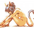 Аниме / C / Catgirl Art / Рисованые Девушки-кошки / Neco. 