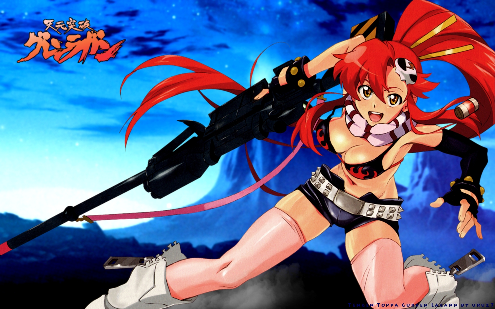 Gurren Lagann/-:  ! /  / maxiol_gurren_lagann_wallpaper_73511_.jpg