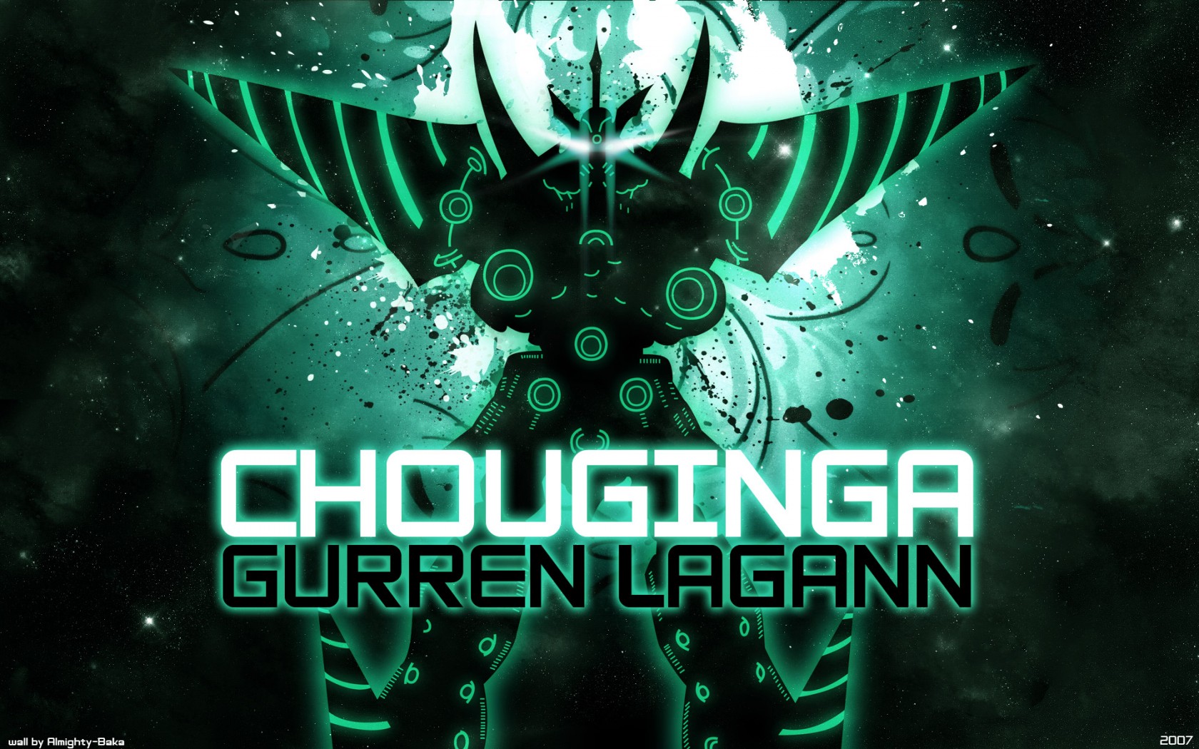 Gurren Lagann/-:  ! /  2 / maxiol_Gurren_Lagann_wallpaper_2_188969_.jpg
