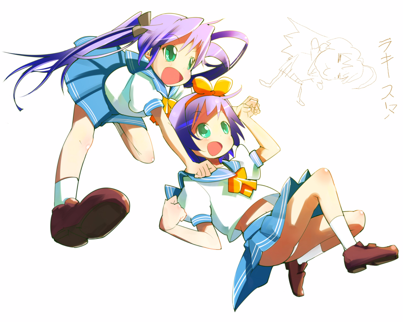 Lucky Star /   / らきすた /  2 / maxiol_Lucky_Star_wallpaper_2_190790_.jpg