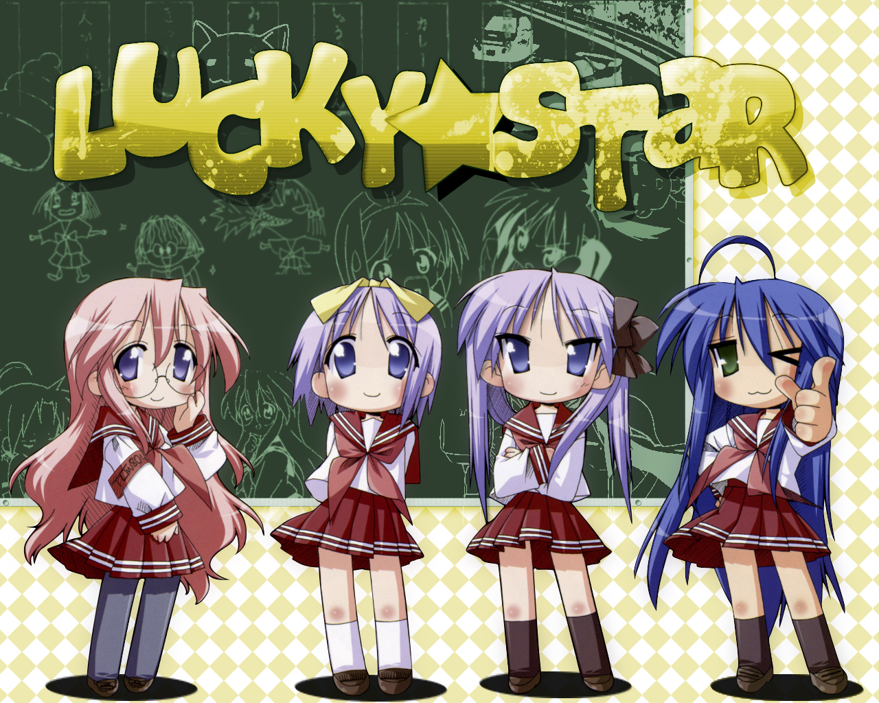 Lucky Star /   / らきすた /  2 / maxiol_Lucky_Star_wallpaper_2_190809_.jpg