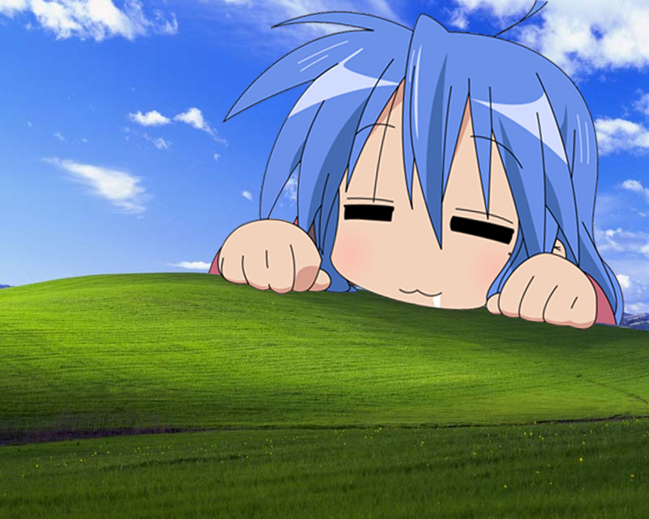 Lucky Star /   / らきすた /  2 / maxiol_Lucky_Star_wallpaper_2_191012_.jpg