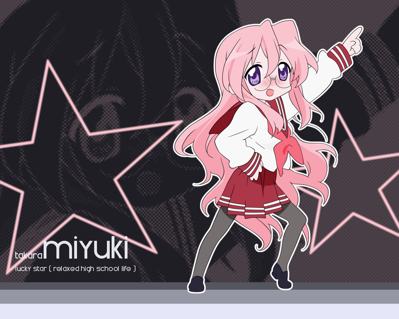 Lucky Star /   / らきすた /  2 / maxiol_Lucky_Star_wallpaper_2_191108_.png