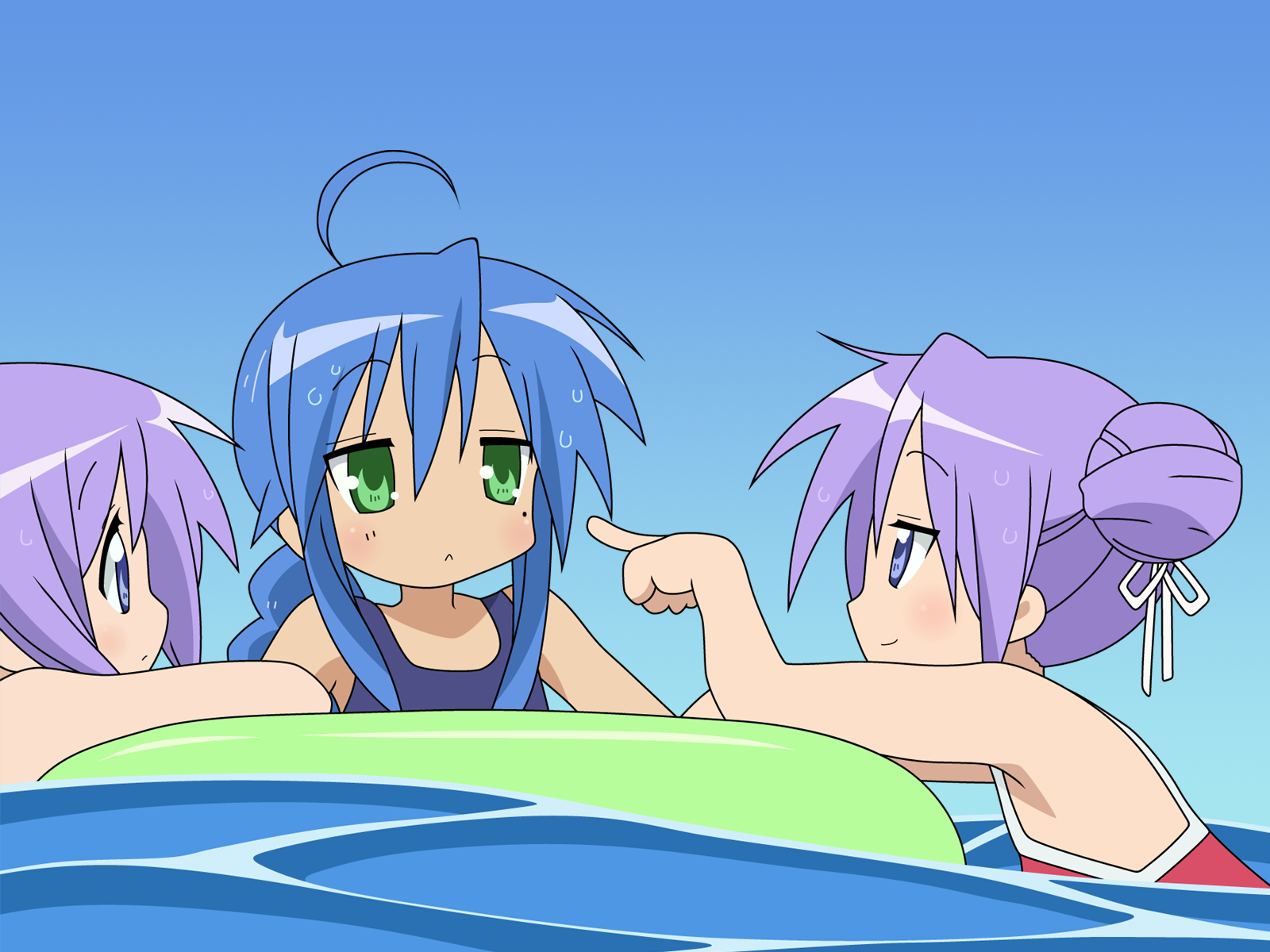 Lucky Star /   / らきすた /  2 / maxiol_Lucky_Star_wallpaper_2_191215_.png