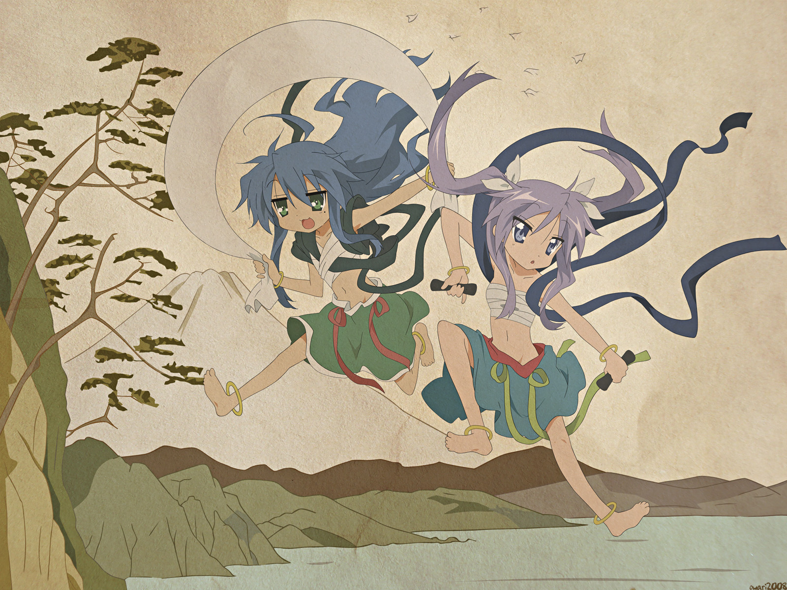 Lucky Star /   / らきすた /  2 / maxiol_Lucky_Star_wallpaper_2_191370_.jpg