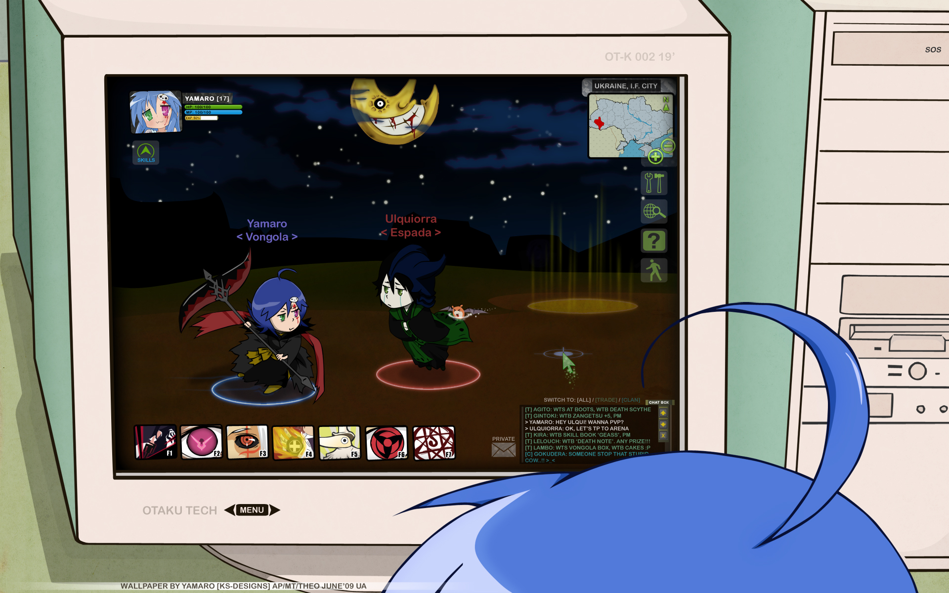 Lucky Star /   / らきすた /  2 / maxiol_Lucky_Star_wallpaper_2_191973_.jpg