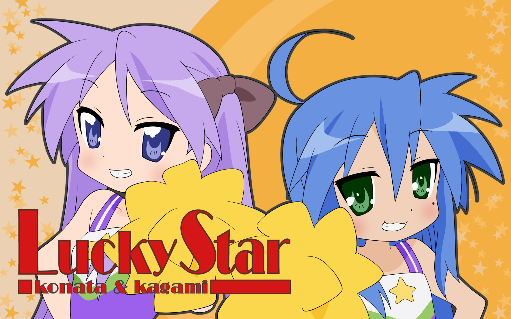 Lucky Star /   / らきすた /  2 / maxiol_Lucky_Star_wallpaper_2_192185_.png