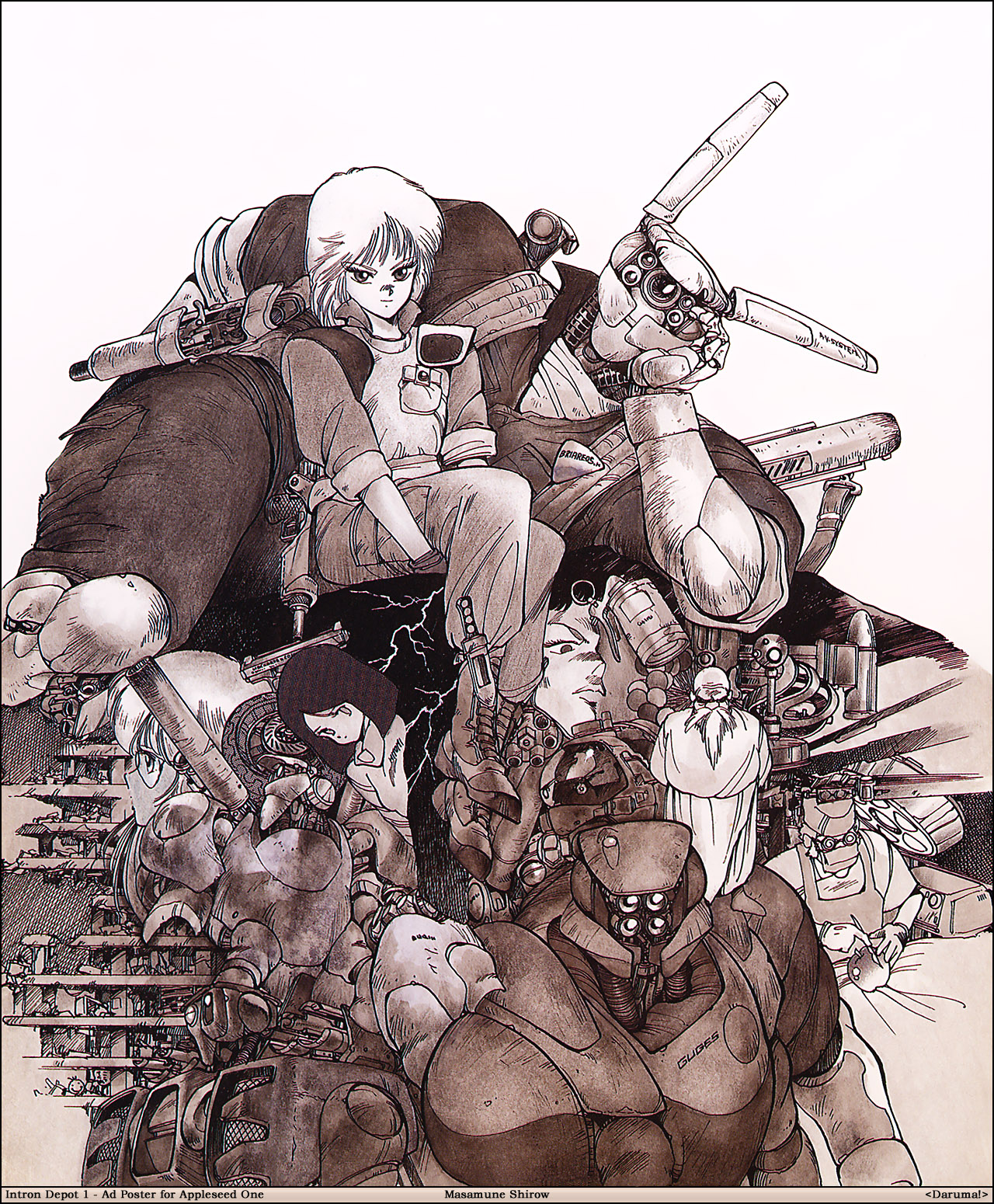 Masamune Shirow /   / Meha Art / maxiol_Meha_Art_82791_.jpg