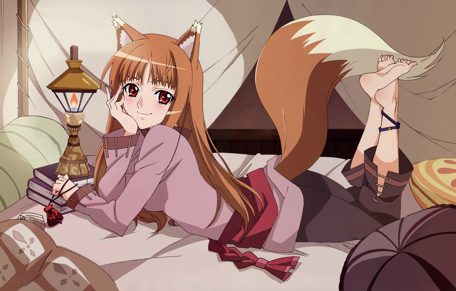 Spice and Wolf /     /  Ookami to Koushinryou  /  / maxiol_Spice_and_Wolf_wallpaper_121424_.jpg