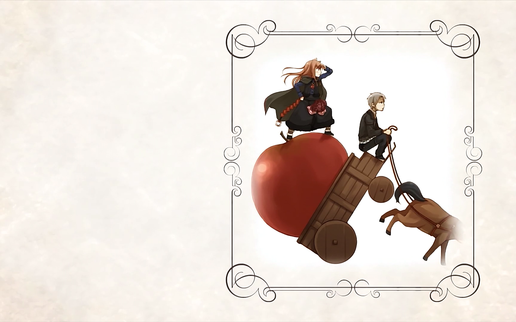 Spice and Wolf /     /  Ookami to Koushinryou  /  / maxiol_Spice_and_Wolf_wallpaper_121453_.png