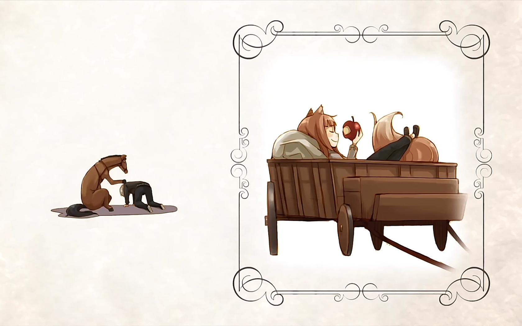 Spice and Wolf /     /  Ookami to Koushinryou  /  / maxiol_Spice_and_Wolf_wallpaper_121460_.png