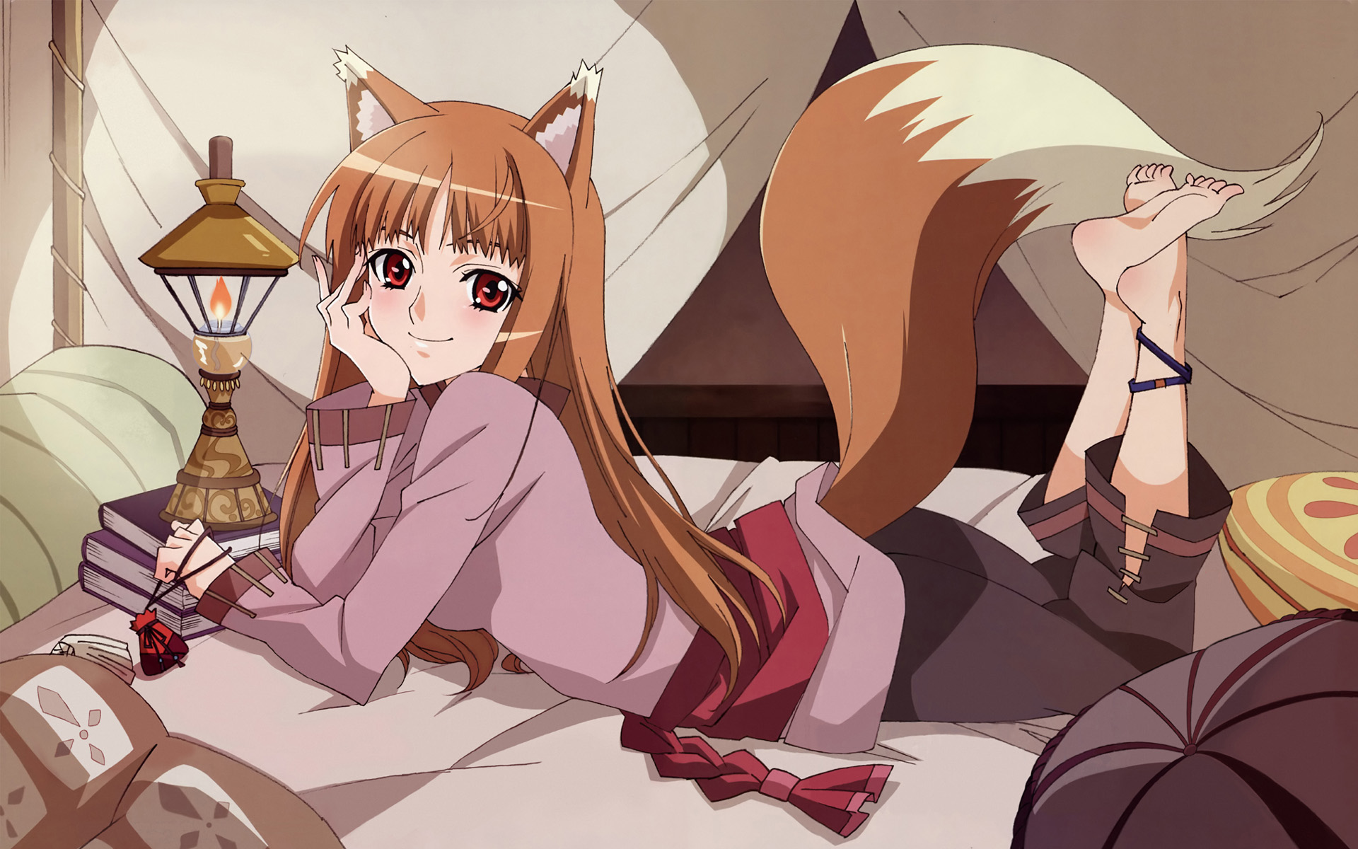 Spice and Wolf /     /  Ookami to Koushinryou  /  / maxiol_Spice_and_Wolf_wallpaper_121492_.jpg
