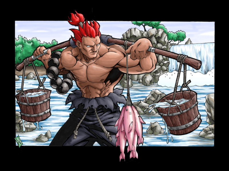 Street Fighter ( ) /  (characters) /   (Akuma Gouki) / maxiol_Street_Fighter_Akuma_Gouki_149448_.jpg