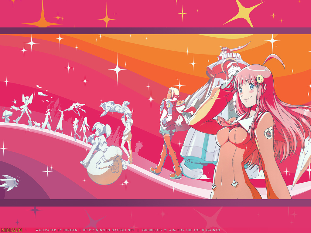 Top o Nerae  2! / :    - 2 / トップをねらえ２！ /  / maxiol_Top_o_Nerae_wallpaper_194160_.jpg