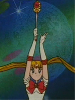 2й сезон SailorMoon -  51. Второе перевоплощение: Банни получает новую силу