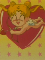 3й сезон SailorMoon -  107. Искусство - это выражение любви! Первая любовь Малышки